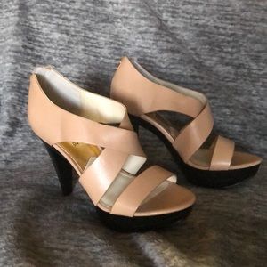 Michael Kors open toe heels